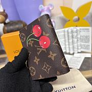 Louis Vuitton Lisa LV x TM Cherry 11.5x9x1.5cm - 3