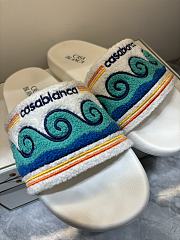 Casablanca Blue Wave Slides - 4