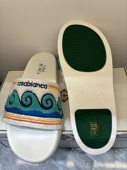 Casablanca Blue Wave Slides - 2