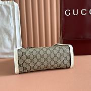 Gucci Padlock Medium Top Handle Bag White 25.5x17.5x10cm - 4