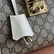 Gucci Padlock Medium Top Handle Bag White 25.5x17.5x10cm - 2