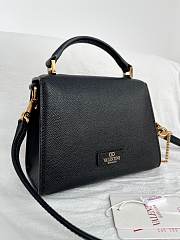 Valentino Garavani Vsling Mini Handbag Black 19x13x9cm - 5