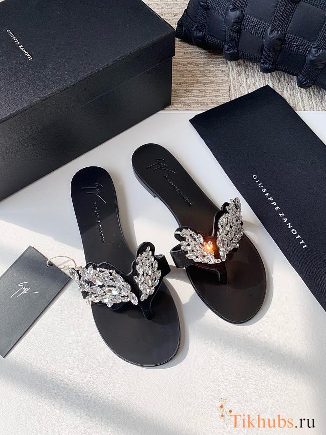Giuseppe Zanotti Black Flat - 1