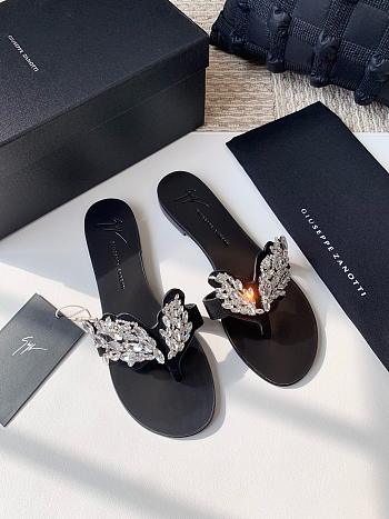 Giuseppe Zanotti Black Flat