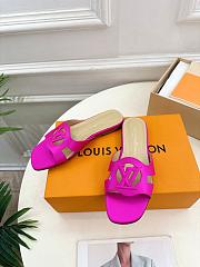 Louis Vuitton LV Pink Fuchsia Slides - 2