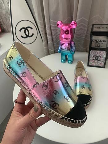Chanel Espadrille Flat Multicolor