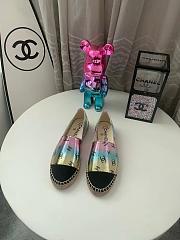 Chanel Espadrille Flat Multicolor - 4
