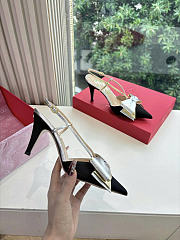 Valentino Garavani Bowow Slingback Heels 85 - 5