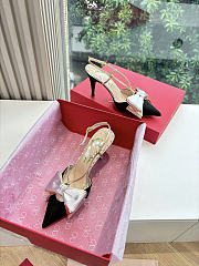 Valentino Garavani Bowow Slingback Heels 85 - 4
