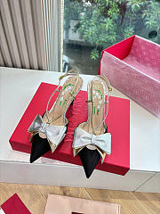 Valentino Garavani Bowow Slingback Heels 85 - 2