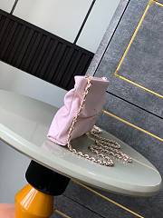 Chanel Clutch With Chain Pink Lambskin 24x14x5cm - 4