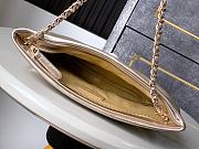 Chanel Clutch With Chain Metallic Gold 24x14x5cm - 5