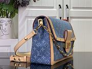 Louis Vuitton LV Dauphine Soft GM Denim 28x20x11cm - 5