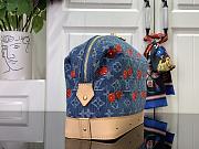 Louis Vuitton LV x TM Cosmetic Pouch GM Denim 27x18x9cm - 5