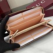 Gucci GG Marmont Two-tone Zipped Wallet Red 19x10.5x2cm - 2