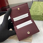 Gucci Horsebit 1955 Small Wallet Red 11x8.5x3cm - 2