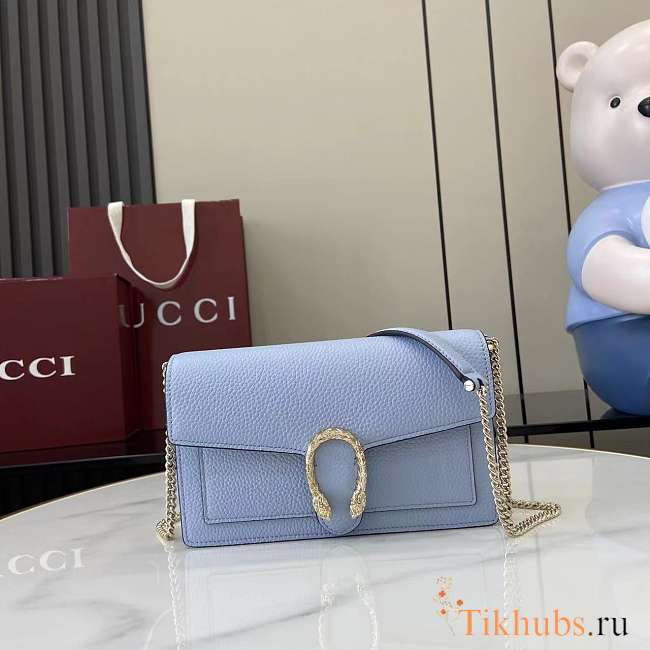 Gucci Dionysus Wallet On Chain Blue 20x11.5x2.5cm - 1