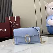 Gucci Dionysus Wallet On Chain Blue 20x11.5x2.5cm - 1