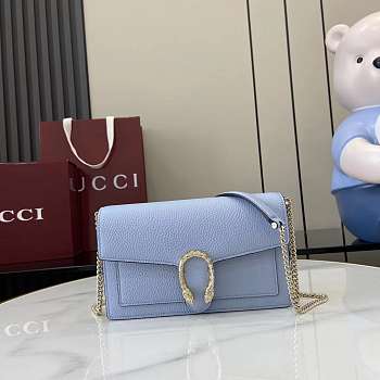 Gucci Dionysus Wallet On Chain Blue 20x11.5x2.5cm
