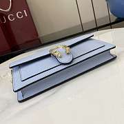 Gucci Dionysus Wallet On Chain Blue 20x11.5x2.5cm - 5