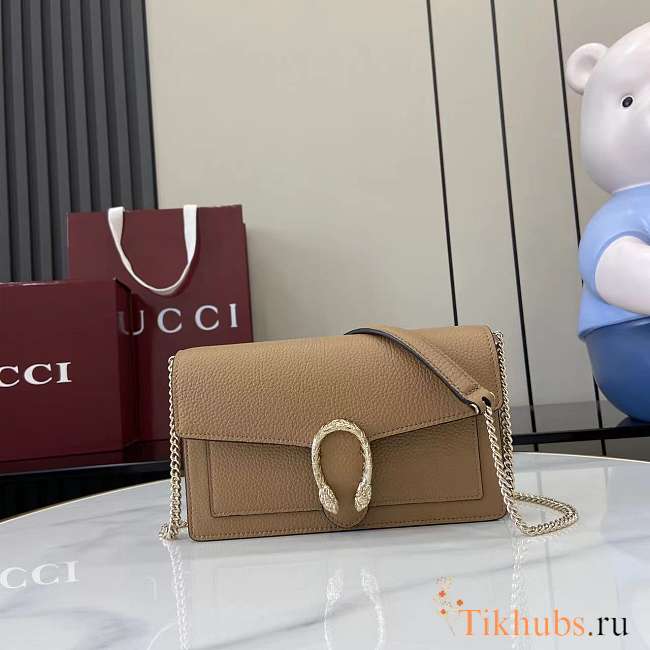 Gucci Dionysus Wallet On Chain Beige 20x11.5x2.5cm - 1