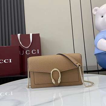Gucci Dionysus Wallet On Chain Beige 20x11.5x2.5cm