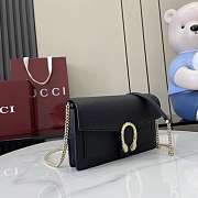 Gucci Dionysus Wallet On Chain Black 20x11.5x2.5cm - 6