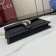 Gucci Dionysus Wallet On Chain Black 20x11.5x2.5cm - 5