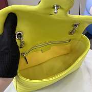 Gucci GG Marmont Shoulder Bag Bright Green 26x15x7cm - 5