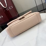 Gucci GG Marmont Shoulder Bag Pale Pink 26x15x7cm - 6