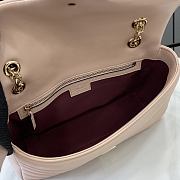 Gucci GG Marmont Shoulder Bag Pale Pink 26x15x7cm - 2