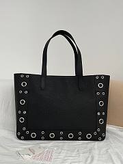 Valentino Garavani Nellcôte Medium Shopping Bag Black 40x30x13cm - 2