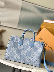 Louis Vuitton LV Speedy Bandoulière 30 Denim 34x22x19cm - 5