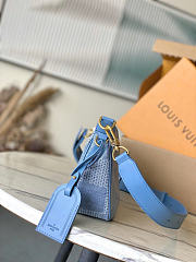 Louis Vuitton LV Pochette Accessories XL Denim 28x16.5x9cm - 6