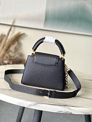 Louis Vuitton LV Mini Black Capucines 21x14x8cm - 5