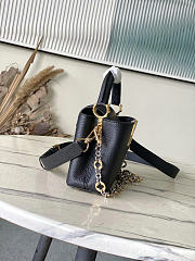 Louis Vuitton LV Mini Black Capucines 21x14x8cm - 4