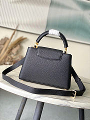 Louis Vuitton LV Black Capucines BB 27x18x9cm - 4