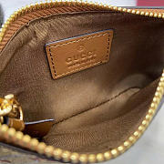 Gucci Heart-shaped Keychain 12.5x7x1.5cm - 2