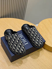 Dior Aqua Mule Beige and Black - 3