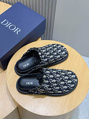 Dior Aqua Mule Beige and Black - 2