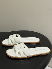 Dior D-Club Sandal White calfskin Slides - 3