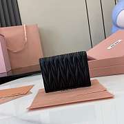 Miu Miu Wallet Black 11.5x8cm - 5