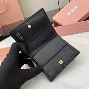 Miu Miu Wallet Black 11.5x8cm - 3