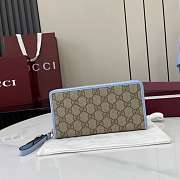 Gucci Wallet Beige Blue 19x10x2.5cm - 1