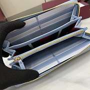 Gucci Wallet Beige Blue 19x10x2.5cm - 3