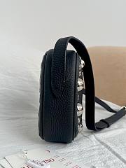 Valentino Garavani Nellcôte Crossbody Bag Black 23x16x6cm - 5