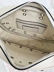 Valentino Garavani Nellcôte Crossbody Bag White 23x16x6cm - 3