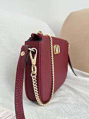 Valentino Garavani Mini VLogo Red Crossbody Bag 20.5x10.5x5cm - 5