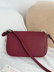 Valentino Garavani Mini VLogo Red Crossbody Bag 20.5x10.5x5cm - 4