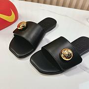Loewe Pebble Slide Soft Calfskin Black - 3